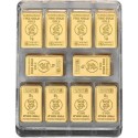 Gramm Goldbarren - 250x1g  - Heimerle + Meule UnityBox