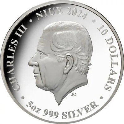 Lények a mélyből - 5 Oz - ezüst gyűjtői érme