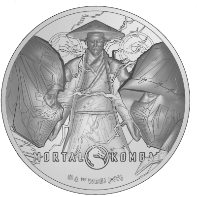 Mortal Combat - 2 Oz - ezüst gyűjtői érme