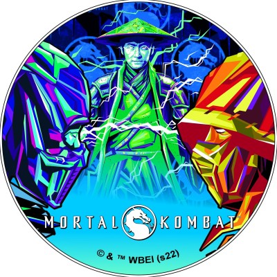 Mortal Combat - 2 Oz - ezüst gyűjtői érme