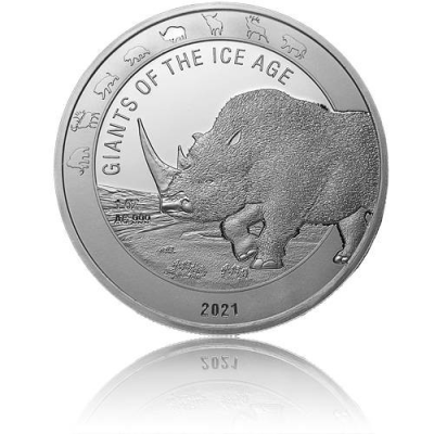 A jégkorszak óriásai sorozat - 8 Oz - Ezüst gyűjtői érmék