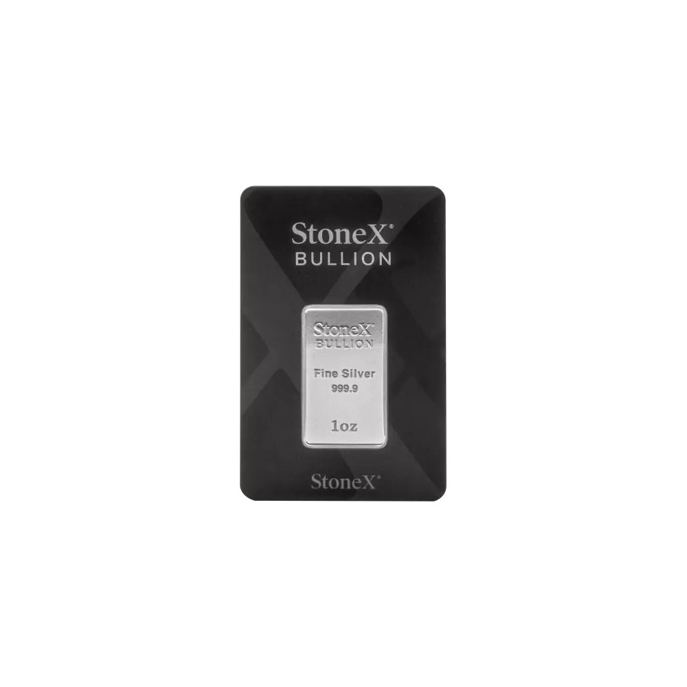 StoneX - 1 Oz - befektetési ezüstlap