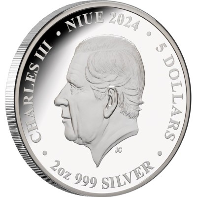 Tornádó - 2 Oz - ezüst gyűjtői érme