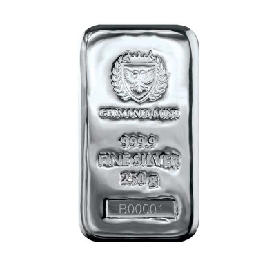 Germania Mint - 250g - befektetési ezüsttömb