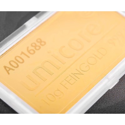 Umicore - 10g - befektetési aranylap