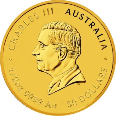 Holdkígyó 2025 - 1/2 Oz - aranyérme