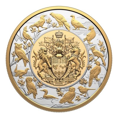 Heraldikai tájkép - 5 Oz - ezüst gyűjtői érme