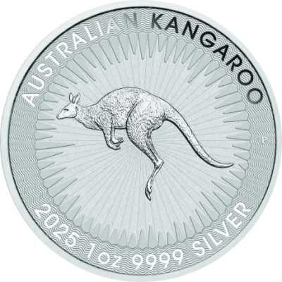 Kenguru (2025) - 1 Oz - ezüst befektetési érme (készleten 2025 7.5.)