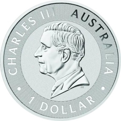 Kenguru (2025) - 1 Oz - ezüst befektetési érme (készleten 2025 7.5.)