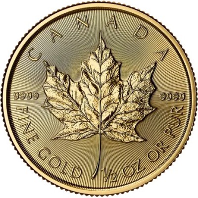 Maple Leaf (2025) - 1/2 Oz - arany befektetési érme