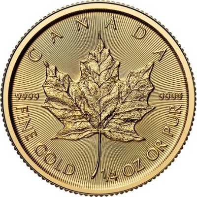 Maple Leaf (2025) - 1/4 Oz - arany befektetési érme