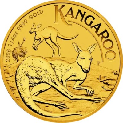 Kenguru (2025) - 1/4 Oz - arany befektetési érme