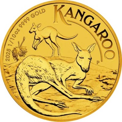 Kenguru (2025) - 1/10 Oz - arany befektetési érme