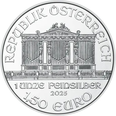 Bécsi Filharmonikusok (2025) - 1 Oz - ezüst befektetési érme