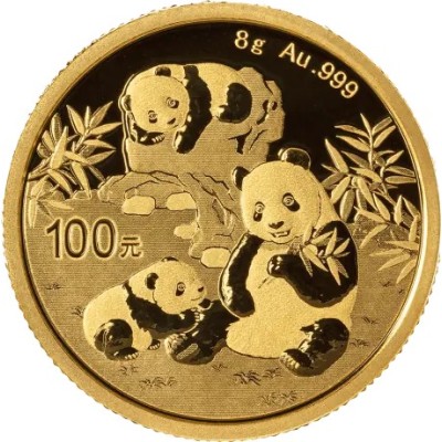 Panda (2025) - 8g - arany érme - befektetési célú aranyérme