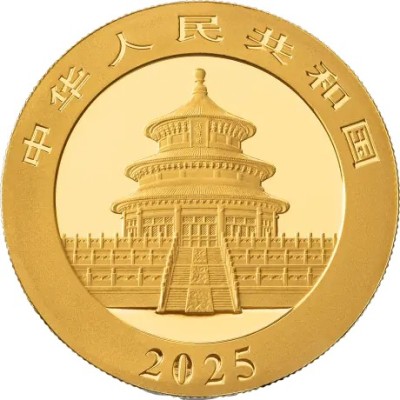 Panda (2025) - 3 g - arany befektetési érme