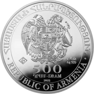 Noé bárkája (2025) - 1 Oz - ezüst befektetési érme