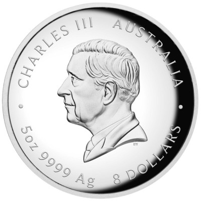 Holdkígyó - 5 Oz - ezüst gyűjtői érme
