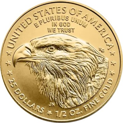 American Eagle (2025) - 1/2 Oz - arany befektetési érme