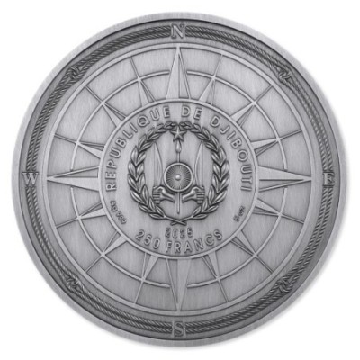 Marco Polo - 5 Oz - ezüst puzzle aranyozott gyűjtői érme