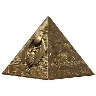 Gízai piramisok - 6 Oz - ezüst proof jellegű gyűjtői érme (szállítás 26.5.2025)