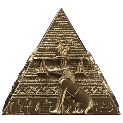 Gízai piramisok - 6 Oz - ezüst proof jellegű gyűjtői érme (szállítás 26.5.2025)