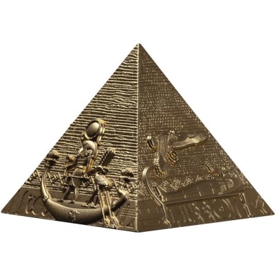 Gízai piramisok - 6 Oz - ezüst proof jellegű gyűjtői érme (szállítás 26.5.2025)