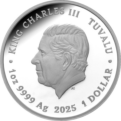Ausztrál tigriskígyó - 1 Oz ezüst PROOF gyűjtői érme