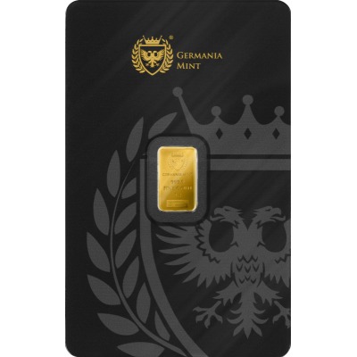 Germania Mint - 1 g - befektetési aranylap
