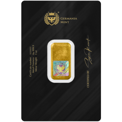 Germania Mint - 1 Oz - befektetési aranylap