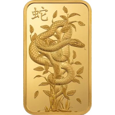 Pamp, Lunar Legend White Snake - 1 Oz - befektetési aranylap