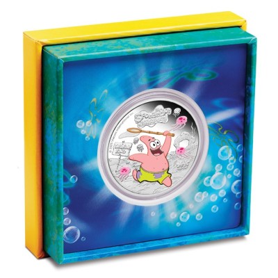 Patrick Star - 1 Oz - ezüst gyűjtői érme