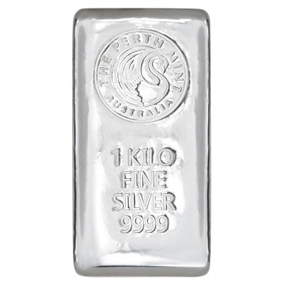 Perth Mint - 1 kg - befektetési  ezüsttömb