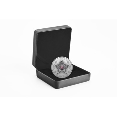 Williamson gyémánt kitűző - 1 Oz - ezüst PROOF gyűjtői érme