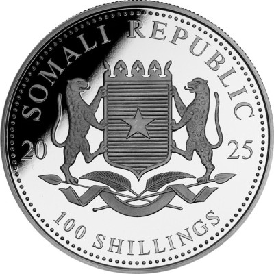 Leopárd 2025 - 1 Oz - Ezüst gyűjtői érme