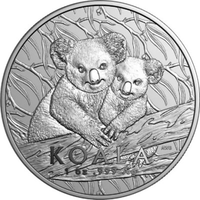Koala - Royal Australian Mint - 1 Oz - ezüst befektetési érme