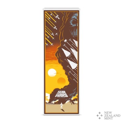 Star Wars: A new Hope - 3 Oz - ezüst gyűjtői érme