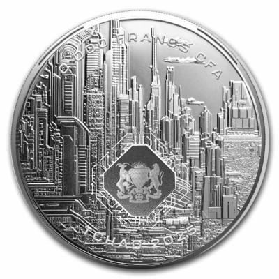 AI - Mesterséges intelligencia 2025 - 1 Oz - ezüst befektetési érme