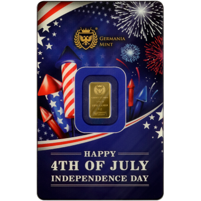 Independence Day  - 1 g - befektetési aranylap
