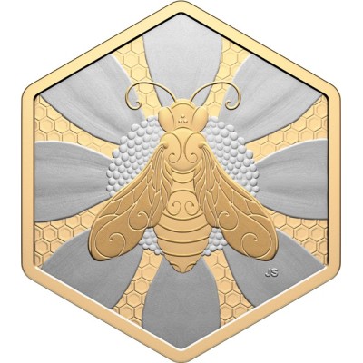 Méh - 1 Oz - ezüst gyűjtői érme