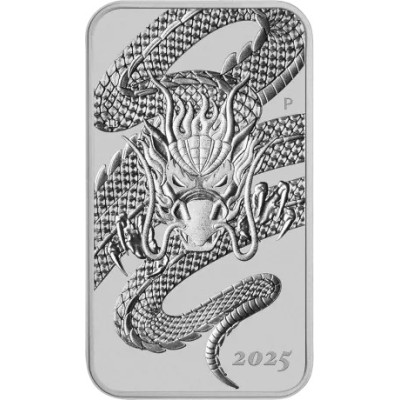 Dragon Rectangular (2025) - 1 Oz - ezüst befektetési érme