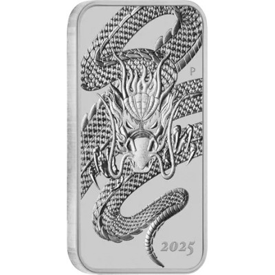 Dragon Rectangular (2025) - 1 Oz - ezüst befektetési érme