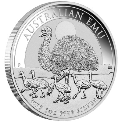 Ausztrál emu (2025) - 1 Oz - Ezüst befektetési érme