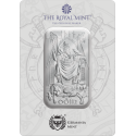 Norvég istenek - Odin - 1 Oz - ezüst befektetési rúd