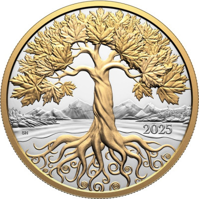 Maple Tree of Life - 5 Oz - ezüst érme gyűjtőknek