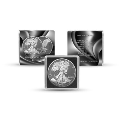 American Eagle, ezüst gyűrű - 1 Oz - ezüst gyűjtői érme