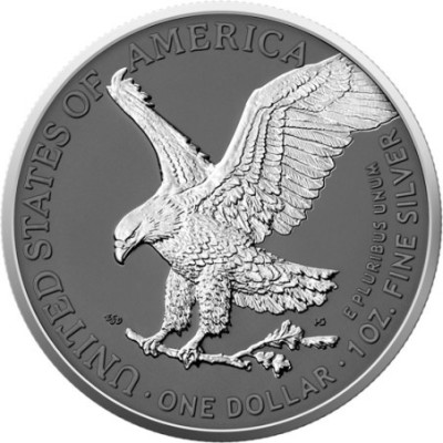 American Eagle, ezüst gyűrű - 1 Oz - ezüst gyűjtői érme