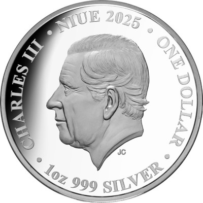 III. Károly király és II. Erzsébet királynő - 1 Oz - ezüst érme (szállítás 20.7.2025)