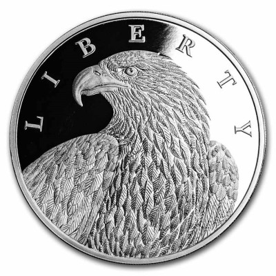 Liberty United Crypto States (2023) - 1 Oz ezüst érme gyűjtői kivitelben