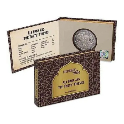 Ali Baba és a negyven rabló (2019) - 1 Oz - ezüst gyűjtői érme